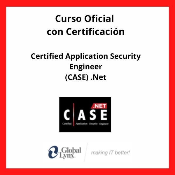 Curso Oficial Certified Application Security Engineer (CASE) .Net