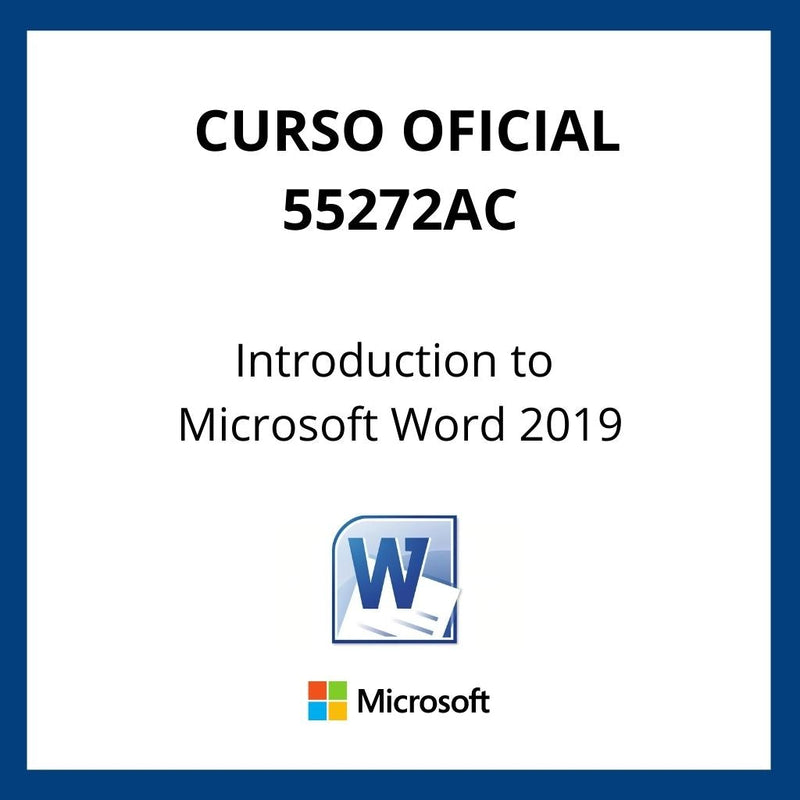 Curso Oficial Introduction to Microsoft Word 2019
